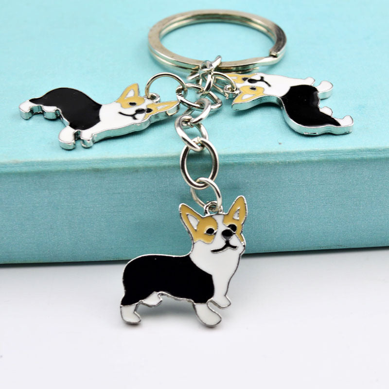 Wholesale Zinc Alloy Pet Dog Car Key Ring